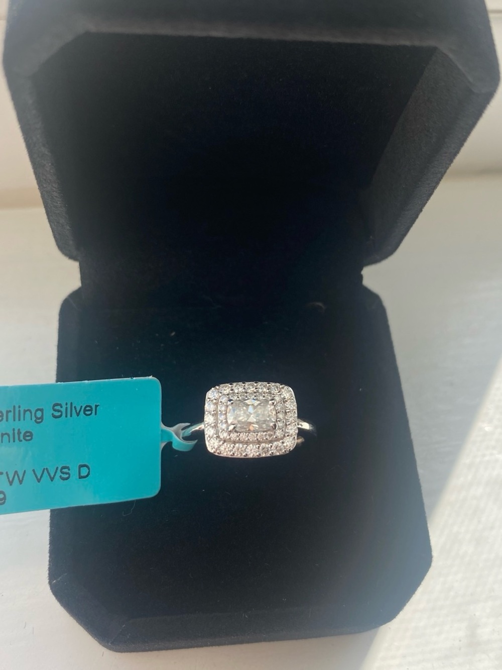 Moissanite Engagement Ring Size 5